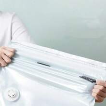 No Need Pump Vacuum Bags Large Plastic Storage Bags For Storing Clothes Blankets Compression Empty Bag Covers Travel Accessories