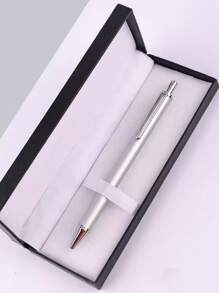 [Custom-Made] Provide 1 Pc High-Quality Custom-Made Metallic Twist-Action Ballpoint Pen, 0.5mm Tip, With 1pc Gift Box Pocket Clip - Smooth Writing, Refillable Medium Point, Elegant Gift Box, Personalized Business Gift - Unique, Thoughtful Gift Set For Colleagues, Friends, Family For Christmas, Father's Day, Thanksgiving, Valentine's Day, Mother's Day, Teacher's Day Back To School - Multicolor - View 24
