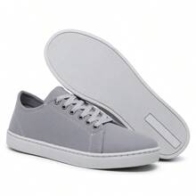 Men's Sneakers Comfortable Casual Sneakers. - 灰色 - 查看 3