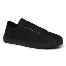 Men's Sneakers Comfortable Casual Sneakers. - 黑色 - 查看 6