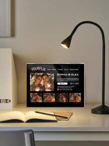 1pc Custom Couple Picture Plaque, Personalized Movie Photo Plaque, Custom Couple Photo Gift, Personalized Home Decor With Text And Photo, Personalized Acrylic Plaque, Custom Photo Plaque, Personalized Picture Frames, Personalized Couple Acrylic Plaque, Wedding Gift, Anniversary Gift, Housewarming Gifts, Gift For Husband, Gift For Her Birthday Graduation, Graphic Print,Christmas Gift Supplies - Valentine's Day Style 4 (15.9x19.9cm) - View 7