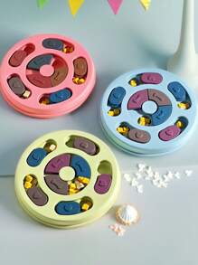 1 件装狗玩具食物分配器球，适用于猫狗的益智零食喂食器，自玩训练慢食碗 - 彩色 - 查看 11