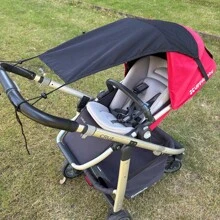 Baby Stroller Sun Shade, Infant Sunshade Canopy, Stroller UV Protector, Summer Stroller Anti-UV Shade Cover