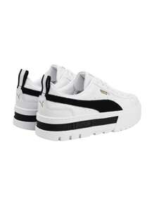 Puma Mayze Lth Wn S - White Black - View 4
