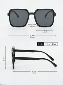 6pcs Unisex Bohemian Style Fashion Fashion Glasses, Suitable For Beach, Parties, Outdoor Travel, Daily Matching - Multicolor - View 5