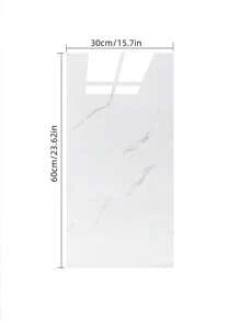 3 piezas de papel tapiz antirrayado para azulejos - fácil de pegar y quitar, para rasgar y pegar, resistente a la suciedad y las altas temperaturas, apto para azulejos de cocina y baño, papel tapiz para decorar y renovar la sala de estar del hogar