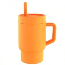 Cốc uống nước bằng silicon 266ml (9oz) có tay cầm, chống tràn, tiện lợi và dễ vệ sinh cho bé. - Nhiều màu - Xem 8