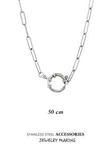 Verstelbare roestvrijstalen karabijnhaken, 10-18 mm ronde veersluiting, veelzijdige hangerconnectoren voor doe-het-zelf kettingen, armbanden, enkelbandjes, ook draagbaar als modieuze sieradenonderdelen, verguld, waterbestendig