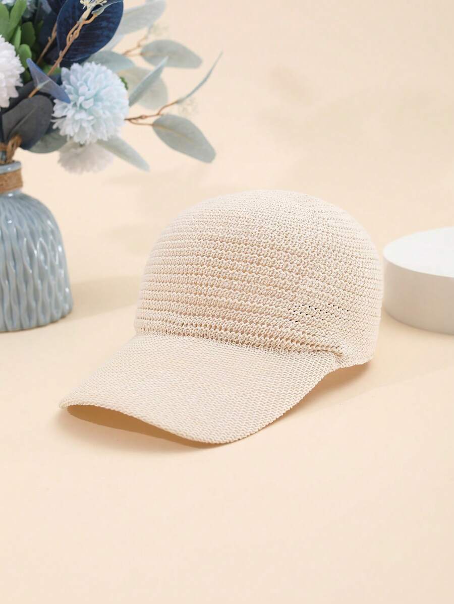 1pc Unisex Korean Lace Baseball Cap, Suitable For Spring And Summer Wear