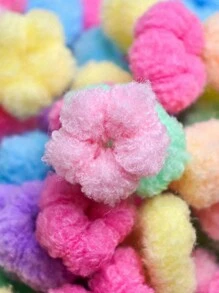 100pcs/500pcs/20pcs Cute Pet Essentials Small And Medium Pets Candy Color Headband Diverse Decorations Dress Up Beautiful Pet Essentials Pet Supplies, Pet Decorations Pet Hair Jewelry Random Color