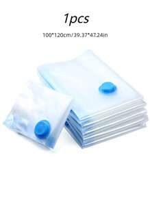 1/5pcs Extra Large Vacuum Storage Bag Set 40x60cm-100x120cm - Save Space, Air-Tight Compression, Dust And Moisture-Proof, Suitable For Clothes And Bedding,Suitable For Dormitories, Wardrobes And Moving(Hand Pump Styles Are Randomly Shipped) - Multicolor - View 12