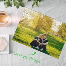 1PC, Custom Photo Puzzles, 35-1000pcs Personalized Compression Puzzles, DIY Personalized Photos, Custom Photo Puzzles, Suitable For Back-To-School Season, Graduation Season Parties, Wedding Gatherings, Birthday Parties