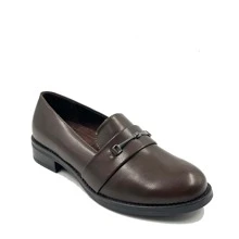 JZ Hermanos Damen-Loafer mit Dekoration - Khaki - Übersicht 1