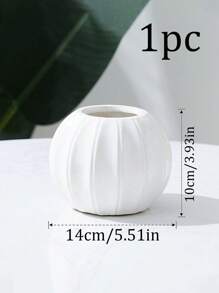 1 pieza Jarrón decorativo para interior y exterior, jarrón de flores de unicolor de plástico, macetero adecuado para flores frescas o secas, arreglo floral creativo para flores artificiales, irrompible, adecuado para jardín exterior, decoración del hogar, arreglo floral de tulipanes, flexible, excelente para jardín, sala de estar, cocina y balcón, bodas, fiestas, días festivos, regalo del Día de la Madre, decoración del hogar, jarrón, decoración central, decoración de mesa, decoración de ramas, regalo navideño