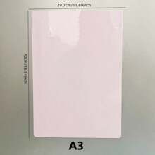 Refrigerator Sticker Set Whiteboard Stickers Magnetic Soft Whiteboard Small Size A5 Pink Refrigerator Magnet Large Size A3 A4 Erasable Leaving A Message Writing Board White Magnetic Stickers Magnetic Whiteboard Pen Eraser