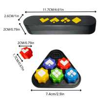 Set de 5 piezas de piedras para el juego de Gonggi y espada RPG para juegos de mesa - Juego tradicional de canicas, mejora la coordinación mano-ojo, perfecto como regalo para , Pascua o San Valentín