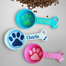 Personalized Dog Food Scoop, Pet Food Measuring Cup With Name, Kibble Scoop, Custom Dog Gift Idea Ornamental Stylish,Fashion,Colorful,Vintage,Cute,Contracted,Cuties Custom,Unique,Customized,Personalized Pet For Anniversaries,For Birthdays