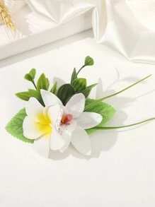 1 件人造花蛋发夹，适合旅行、度假、拍照装 - 彩色 - 查看 9