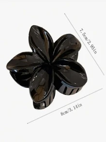 1/2pcs Tie Dye Hydrangea Claw Clip Fashion Hair Accessory For Women Accessories