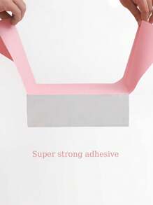 1 Roll Of Pink Self-Adhesive Wallpaper, Thickened Waterproof, Moisture-Proof, Wear-Resistant, Removable Paper, Ideal For Bedroom, Living Room Wall, Cabinet, Furniture Renovation, Diy Cuttable, Tear Off And Stick