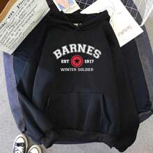 Hoodies Women Aesthetic Barnes 1917 Hoodie Kawaii Clothes Long Sleeve Sudaderas Para Mujer Japanese Fashion Hoddies For Teens - Black - View 1