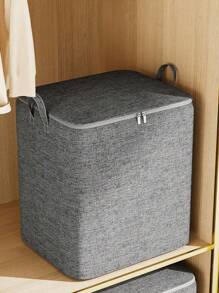 1PC Back To School Season Large Capacity Cationic Storage Bag, Gray Cationic Storage Bag, Toy Storage Bag, Miscellaneous Storage Bag, Clothing Storage Bag, Moving Packaging Bag, Cabinet Storage Bag, Bed Bottom Storage Bag, Cabinet Top Storage Bag, Fabric Storage, Portable Storage, No Need For Support, Suitable For Home Organization And Storage, Office Supplies Organization, Miscellaneous Organizationbedroom,Organizer,Organiser,Home Storage,White T Shirt Women,Black Pants Women,Ladies Winter Clothes,Dress,Winter Clothes For Ladies,Elegant Woman Dresses,White Shirt For Ladies,Long Sleeve,White Jumpsuit For Women,Spring Dresses For Women,Spring Outfits For Women,Spring,Spring Clothes,Minimalist,Summer Tops