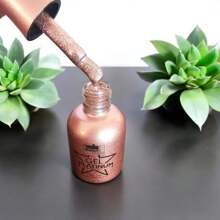 Gel Platinum Rose Gold Fantasy Nails, 15ml Gel Semipermanente de 3 Pasos - Rosa - Ver 2