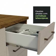 Madesa Complete Modular Kitchen 350cm Agata 01 Brown/Cream - Brown and Cream - View 6