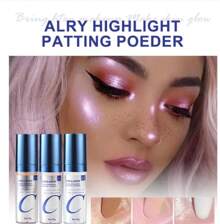 XINSON Highlighter Fairy Powder 3 Shades Use For Hair Facial Body With Sponge Applicator - 3# - View 5