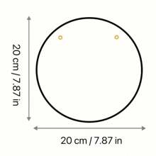 8-Inch Round Wooden Classroom Welcome Sign, Wall-Mounted Teacher Door Plaque, Multipurpose Education Decor, English Language, Ideal Teacher & Back-To-School Gift, Random Mounting Style
