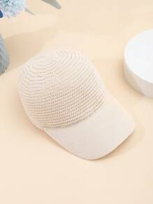 1pc Unisex Korean Lace Baseball Cap, Suitable For Spring And Summer Wear