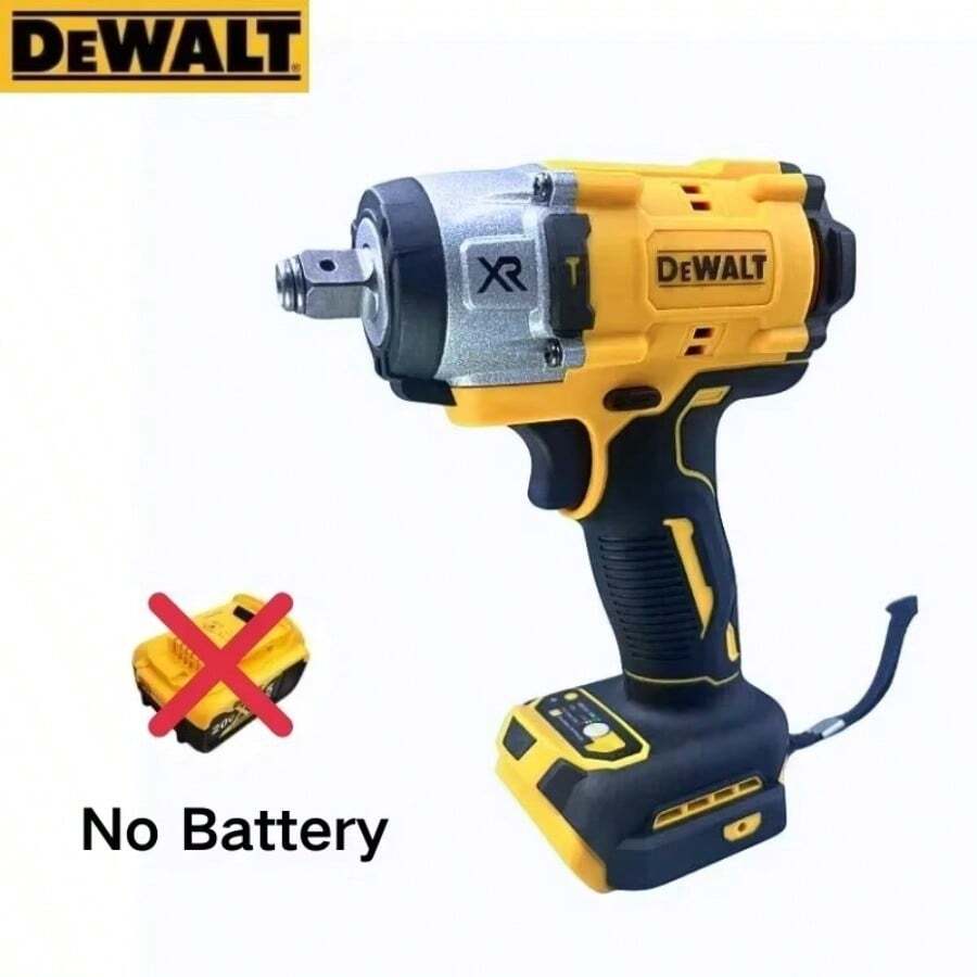 DeWalt Power Tools Electric Wrench 20v Brushless Electric Wrench Adjustable Speed Impact Wrench Compact Drill/Drive Power Tool