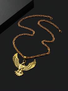 1 件朋克风格夸张设计奢华美元符号吊坠，派对和日常佩戴的必备配饰