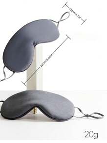 mingxuan 1 pezzo Maschera per gli occhi reversibile, maschera per gli occhi a doppia faccia calda/fredda, maschera per gli occhi multifunzionale, maschera per gli occhi con compressione fredda in chiffon di raso, maschera per gli occhi con compressione calda in velluto, maschera per gli occhi reversibile a doppia faccia multifunzionale, varie opzioni di colore, maschera per gli occhi di alta qualità che blocca la luce, caratteristiche: traspirante, morbida, seta fredda