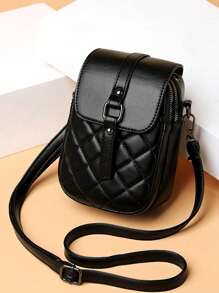 Women Retro Mini Crossbody Phone Bag Small Shoulder Bag Mini Messenger Purse Handbag Cash Wallet Satchel Bag