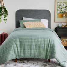Better Homes & Gardens Juliet Full/Queen Boucle Headboard, Ivory - Xám - Xem 3