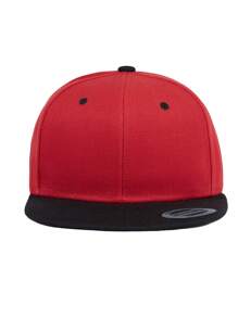 1件裝 男士可調節雙色純色棒球帽 Snapback 棒球賽事款 籃球帽 秋季運動風 美式精神 90年代穿搭 - 純色 - 查看 3
