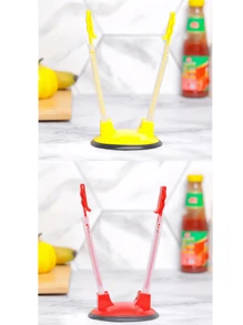 1/2/6pcs Baggy Rack Holder For Food Prep Bag/Plastic Bag Holder Stand, Meal Planning/Prep Bag Holders, Ideal Plastic Kitchen Gadget