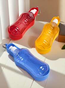 1 件宠物旅行水壶，葫芦形便携式户外水瓶，宠物用品