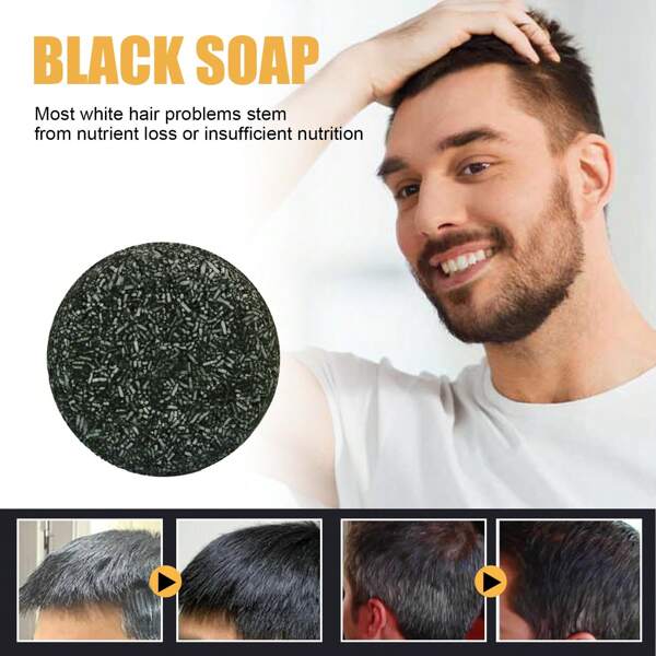 7pcs 50g * 7 Hair Care And Cleansing Scalp, Soft And Strong Hair, And Hair Strengthening Shampoo Soap - Suitable For Both Men And Women - Ideal Valentine's Day Gift