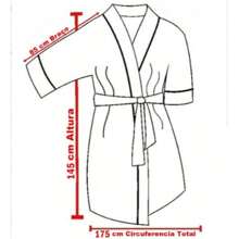 Roupão Unissex Adulto Plusize Longo com Capuz Gramatura 250