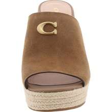 Coach Sandalias de cuña sólidas para mujer Gloria