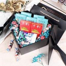 1pc Engagement, Wedding, Birthday Gift Box, Valentine's Day Gift Box, Creative Heart Shaped Jewelry Box