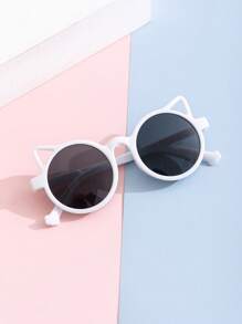 5 件/1 件儿童小熊形时尚眼镜，适合夏季佩戴，非常适合日常佩戴。 - 彩色 - 查看 9