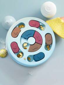 1 件装狗玩具食物分配器球，适用于猫狗的益智零食喂食器，自玩训练慢食碗 - 彩色 - 查看 14