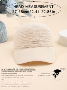 1pc Unisex Korean Lace Baseball Cap, Suitable For Spring And Summer Wear