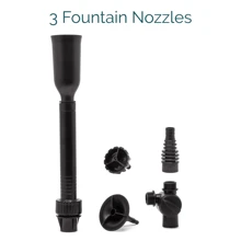 AllPondSolutions All Pond Solutions 2000L/H All In One Pond Pump Filter UV CUP-359 - Black - View 8