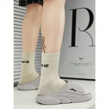 Dép xỏ ngón mùa hè cho nam đế EVA dày, giày thể thao ngoài trời nhẹ, giày đi biển, dép đi trong nhà chống trượt, chống mài mòn - Xám - Xem 9