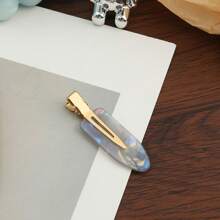 4 件装无缝发夹、侧发夹、刘海夹、发饰鳄鱼发夹 - 彩色 - 查看 14