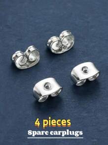 Pure Silver Romantic And Colorful Love Earrings Female Fashionable All -Hearted Moonlite -Ear Ear Jewelry Valentine's Day Gift - Heart Earrings - View 9